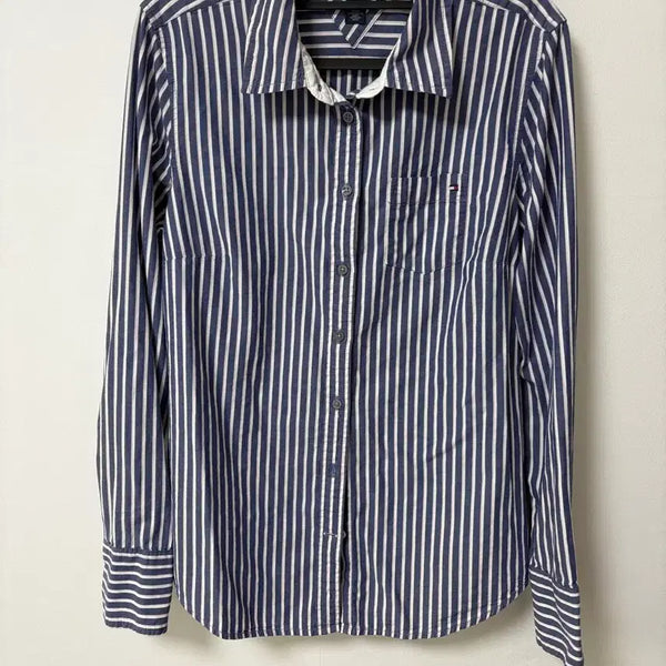 [BUNJANG] Tommy Hilfiger Striped Shirt / 타미힐피거 스트라이프 셔츠