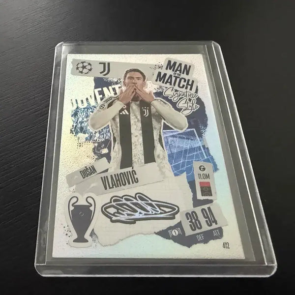 [BUNJANG] Topps Man of the Match Dušan Vlahović Card / 탑스 맨 오브 더 매치 두산 블라호비치 카드