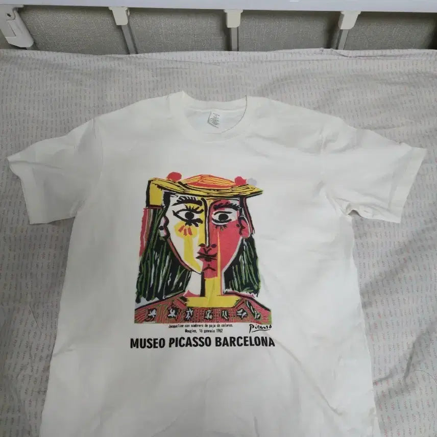 [BUNJANG] Picasso Museum Barcelona Short Sleeve T-Shirt / 피카소 바르셀로나 박물관 반팔 티셔츠