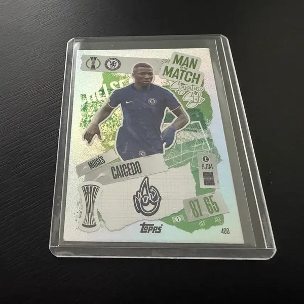 [BUNJANG] Topps Men of the Match Moises Caicedo Card / 탑스 맨 오브 더 매치 모이세스 카이세도 카드