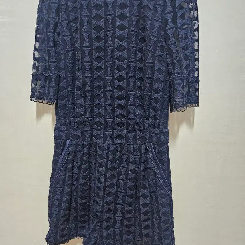 [BUNJANG] JILLSTUART Lace Jumpsuit Navy / 질스튜어트 점프수트