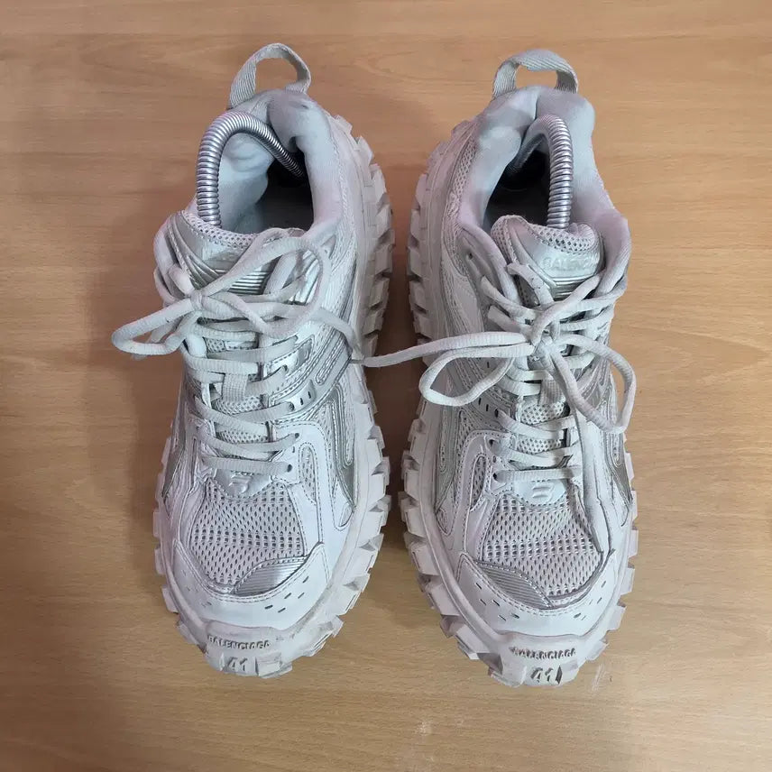 [BUNJANG] Balenciaga Defender Sneakers White Size 41 / 발렌시아가 디펜더 스니커즈  화이트  265(41)