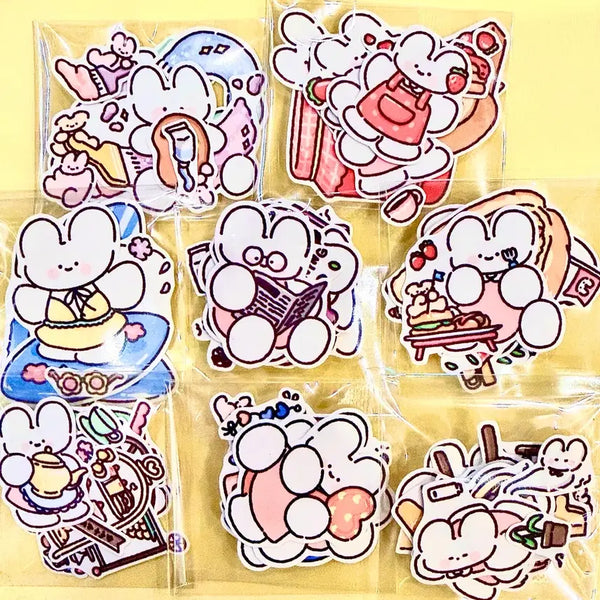 [BUNJANG] Bori Inse Cut Sticker Set for Diary Decoration / [2+1 이벤트] 포용 인컷 보리 인스 판매 다꾸 스티커