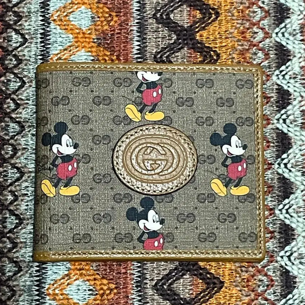 [BUNJANG] Gucci Mickey Mouse Wallet / 구찌 미키마우스 지갑