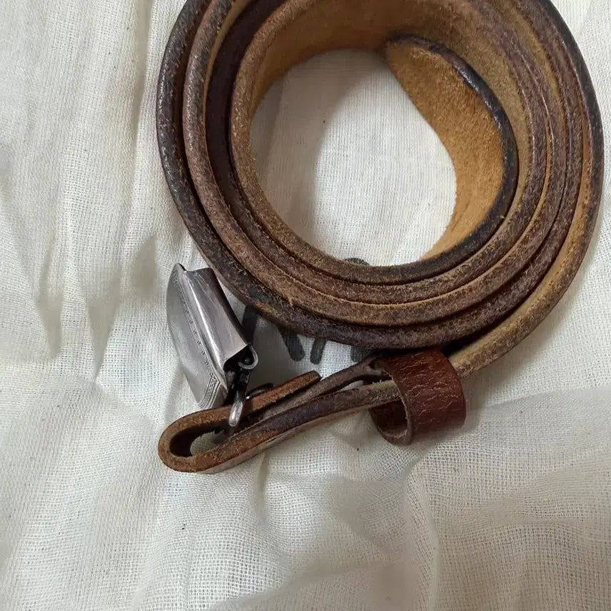 [BUNJANG] RRL Vincennes Belt Brown 34 / rrl 빈센스벨트 브라운 34