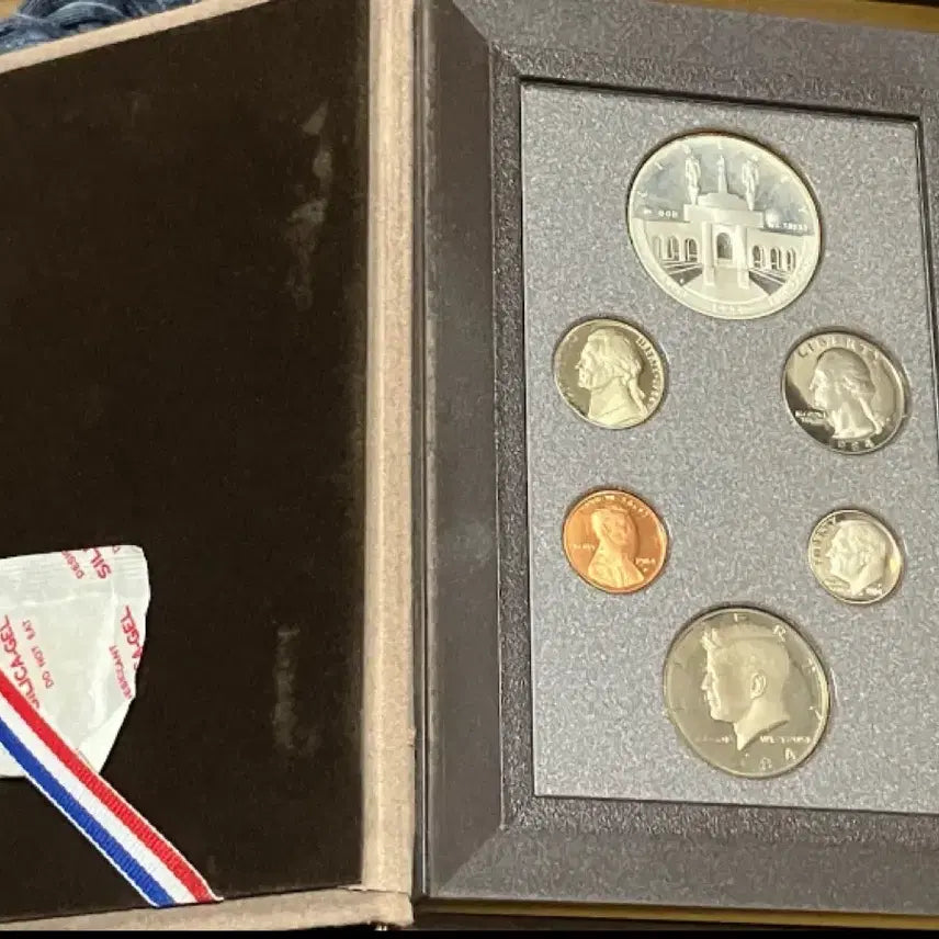 [BUNJANG] 1984 Los Angeles Olympics Prestige Proof Coin Set (6-Coin) / [최상급] 1984년 미국 LA 올림픽 기념 프리스티지 프루프 주화 6종