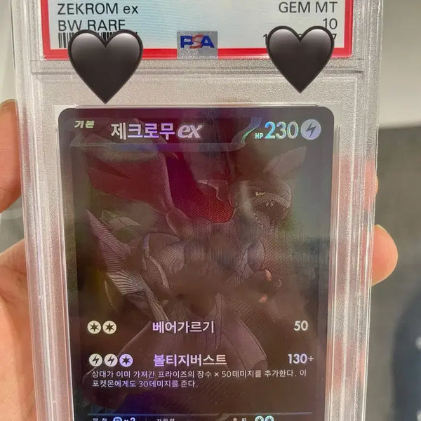 [BUNJANG] Reshiram EX BW PSA 10 Pokémon SV11B KO Card / 제크로무bwr psa 10 45넘깁니다