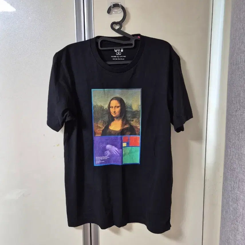 [BUNJANG] Uniqlo x Louvre Museum Mona Lisa Short Sleeve T-Shirt (M) / 유니클로 X 루브르 박물관 모나리자 반팔티 M