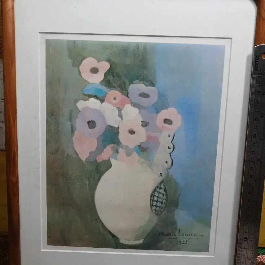 [BUNJANG] Marie Laurencin "Flowers" Painting / 마리 로렌생 작품 꽃 그림