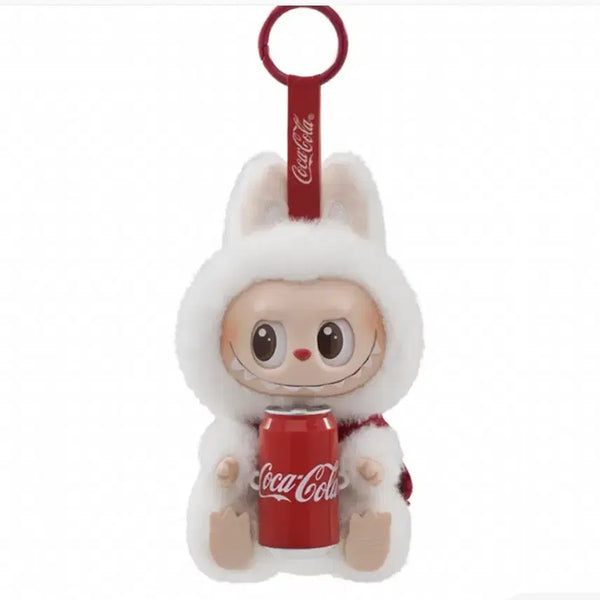 [BUNJANG] Pop Mart Labubu Coca-Cola Can Rabbit Plush Keychain / 팝마트 정품 라부부 코카콜라 캔콜라 새상품 인형 키링