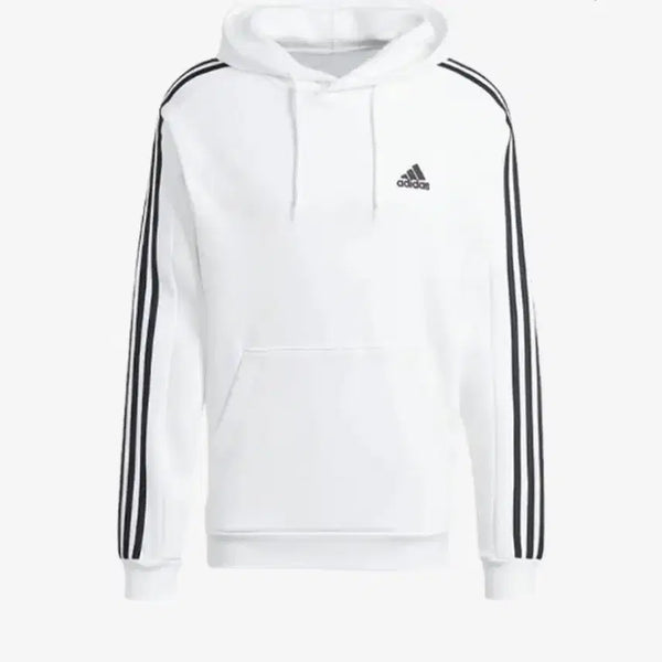 [BUNJANG] Adidas Essential Fleece 3S Hoodie White IJ6476 / M 아디다스 에센셜 플리스 3S 후드 화이트 IJ6476