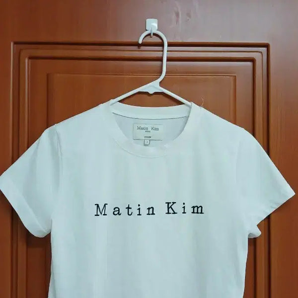 [BUNJANG] Matinkim White T-Shirt / 마뗑킴 반팔티 화이트