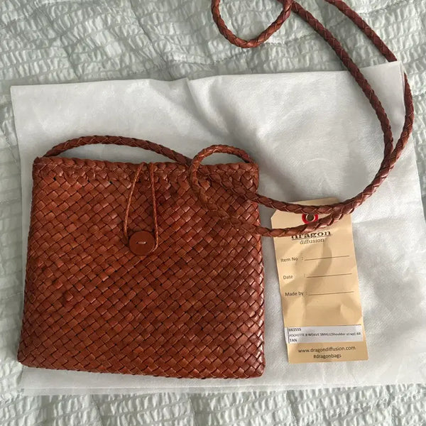 [BUNJANG] Dragon Diffusion Tan Crossbody Bag / 드래곤디퓨전 크로스백 탄