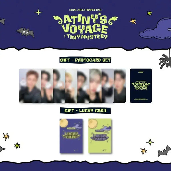 [BUNJANG] ATEEZ ATINY ZONE Photocard Set / 에이티즈 팬미팅 에이티니존 포카 세트