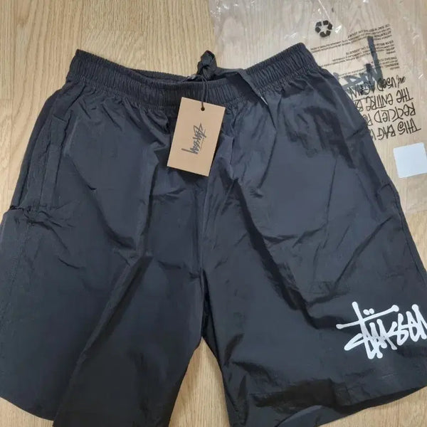 [BUNJANG] Stussy Big Basic Water Shorts Black L / 스투시 빅 베이직 워터 쇼츠 블랙 L(32-33)