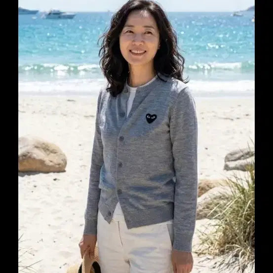 [BUNJANG] Comme des Garçons Play Women's Cardigan - Excellent Condition / 가디건(꼼데가르송  여성가디건)상태최상