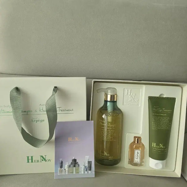 [BUNJANG] Ernovo Scalp Shampoo & Treatment Set / 에르노브 스켈프 샴푸 트리트먼트 세트