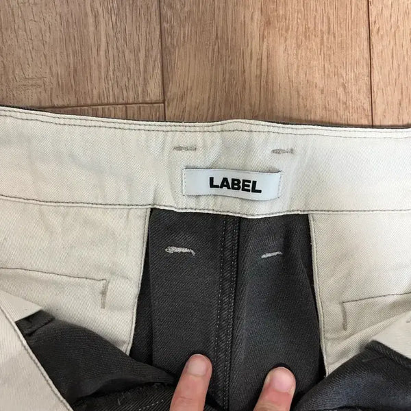[BUNJANG] Label Archive Denim Jeans Grey / 라벨아카이브 데님 청바지 그레이
