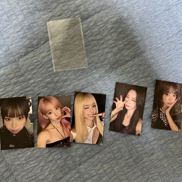 [BUNJANG] LE SSERAFIM FEARLESS "Feele Ne Baan" Lucky Draw Photocard Set / 르세라핌 퓨어플로우 피어나존 포카 세트