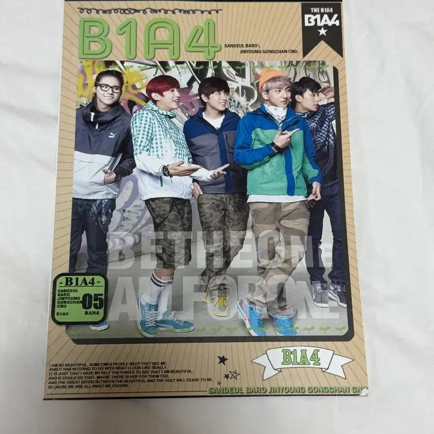 [BUNJANG] B1A4 Notebook / B1A4 공책 (3000원)