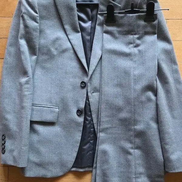 [BUNJANG] JIGKE Fahrenheit Grey Suit Set / 지이크 회색 정장 세트