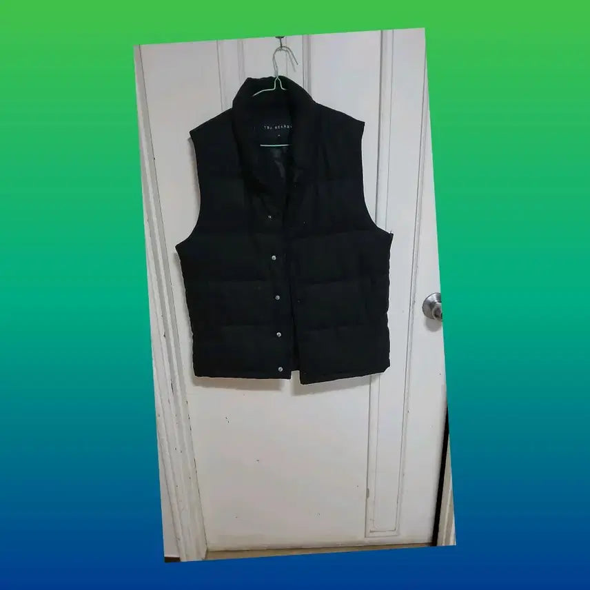 [BUNJANG] TBJ Neareby Padded Vest Black 105 / TBJ 네어바이 패딩 조끼 블랙 105 (88)