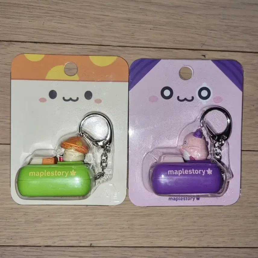 [BUNJANG] MapleStory Keycap Keyring 2 Set / 메이플스토리 키캡 키링 2종 세트
