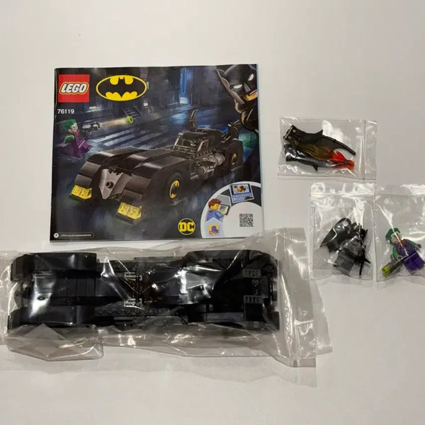 [BUNJANG] LEGO 76119 Batmobile: Joker Chase - No Box, Includes Minifigures / 레고 76119 배트모빌 조커 추격전 정품 / 박스없음 / 미피 포함