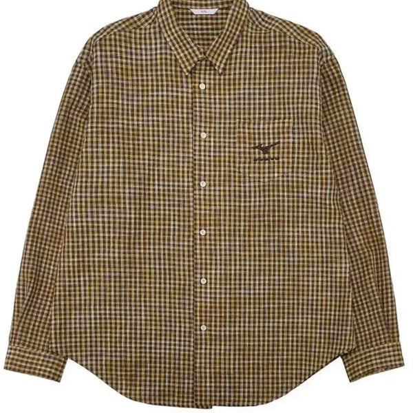 [BUNJANG] STU Mizuno Collaboration Shirt - Size L / stu 미즈노 콜라보 셔츠 L사이즈