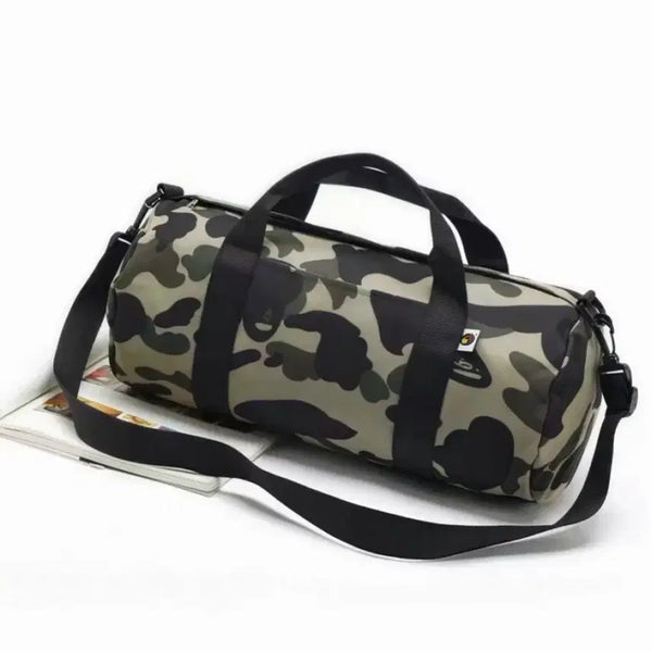 [BUNJANG] BAPE Cylinder Bag Camo / (국내배송) 베이프 원통형 가방 (정품)
