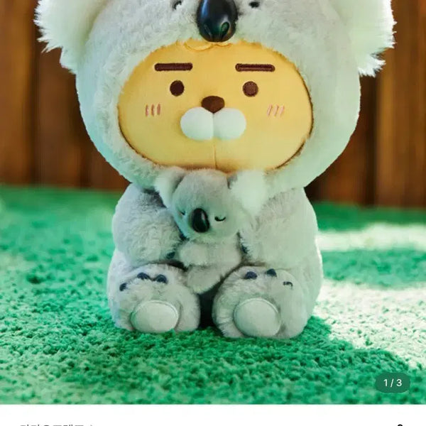 [BUNJANG] Kakao Friends FRIENDZOO Koala Doll (Little Ryan) / [택ㅇ/새상품] FRIENDZOO 코알라 인형 리틀라이언