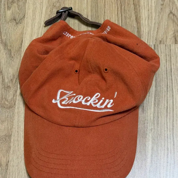 [BUNJANG] OGAF 'Knockin'' Embroidered Baseball Cap / 오가프 모자