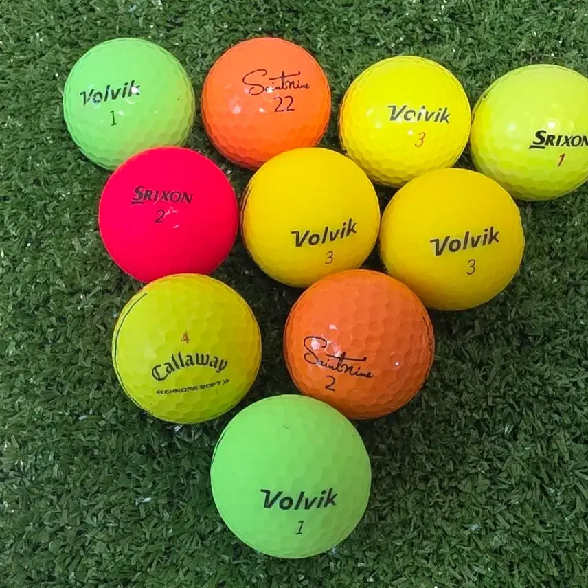 [BUNJANG] Brand Color Lost Balls (50pcs Bundle) / 브랜드 컬러 로스트볼 실속 50개씩 판매