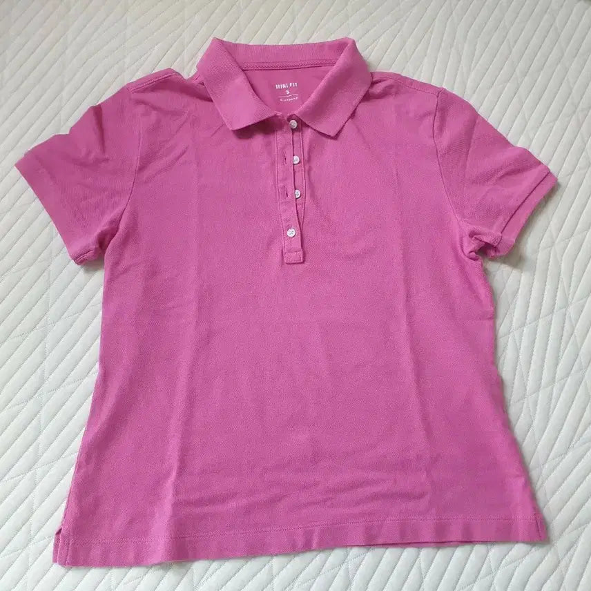 [BUNJANG] Giordano Mini Fit Collar T-shirt Size S / 지오다노 미니핏 카라티 s