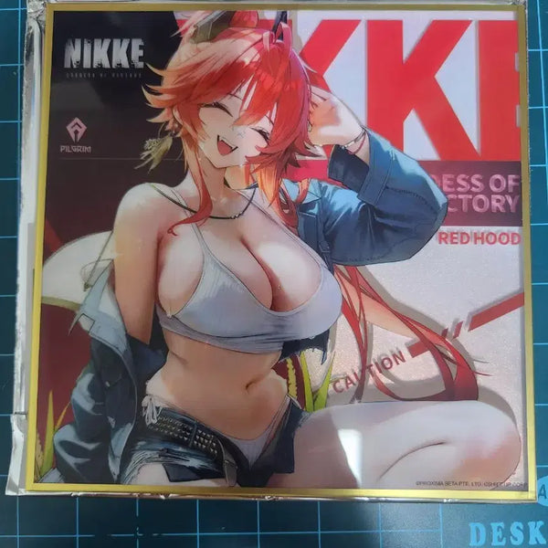 [BUNJANG] Goddess of Victory: NIKKE Comiket 107 Acrylic Signboard - Red Hood / 승리의여신 니케 코미케 C107 아크릴색지 레드후드