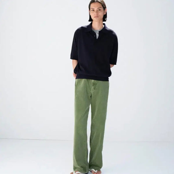 [BUNJANG] ORRERY 26ss Garment Dyed Corduroy Pants Dusty Green / [3] 오라리 26ss 가먼트 다이드 코듀로이 팬츠 더스티 그린