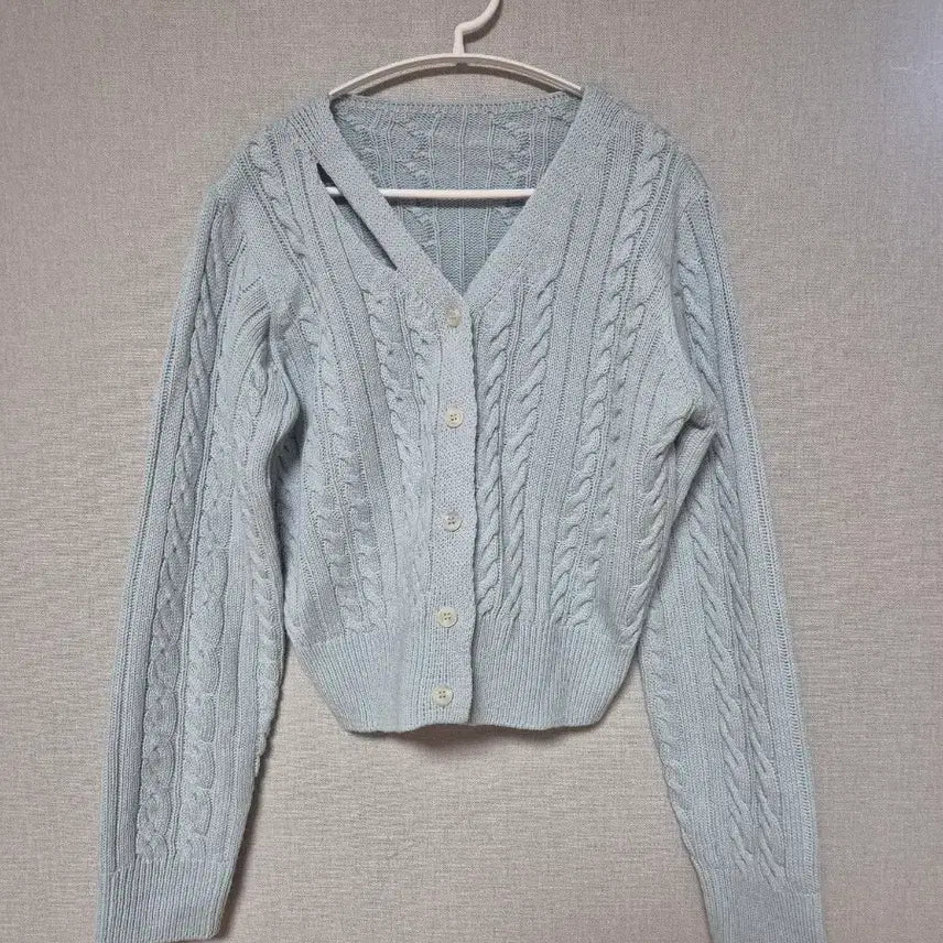 [BUNJANG] Cable Knit Cardigan / 니트가디건