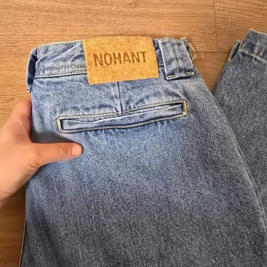 [BUNJANG] NOHANT Wide Fit Straight Leg Jeans (Size 31) / 신상 NOHANT 노앙 데님 청바지 ( 31인치공용)
