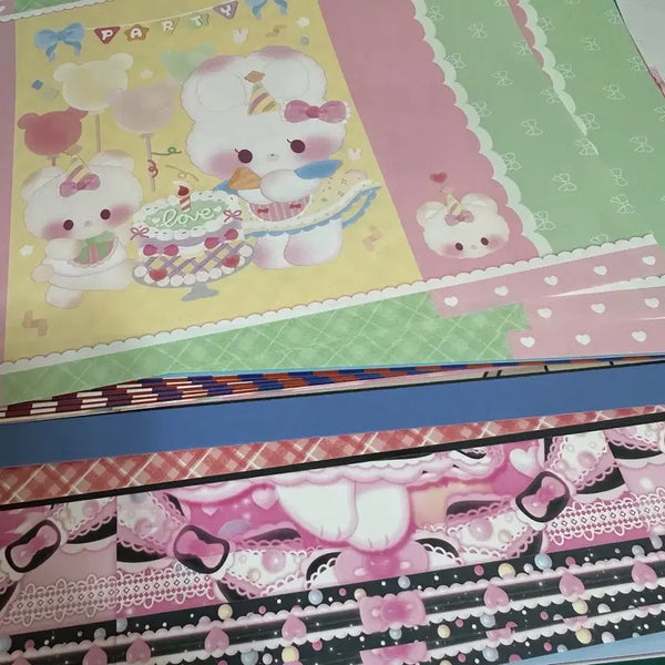 [BUNJANG] Mixed Wrapping Paper Set (135 sheets) / [특판] 랩핑지 믹스 135장 반택포 가격