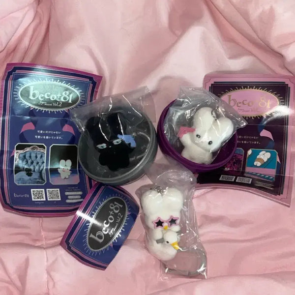[BUNJANG] Beco+81 Keychain Set / beco+81 키링 세트