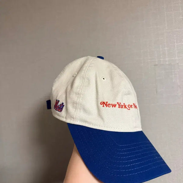[BUNJANG] New Era x New York Mets Chrome Wordmark Ball Cap / 뉴에라 New York or Nowhere x 뉴욕 메츠 Chrome 화