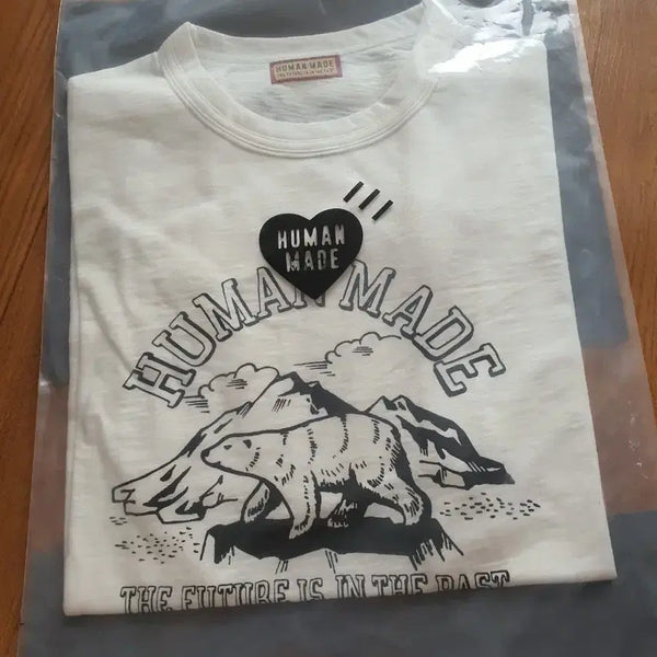 [BUNJANG] Human Made Graphic T-Shirt White M / 휴먼메이드 반팔티 화이트m