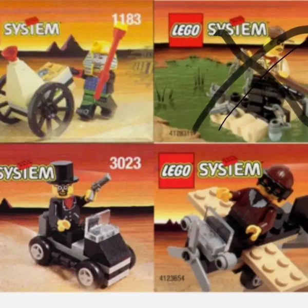 [BUNJANG] LEGO System Adventure Set 1183, 3023, 3039 / 올드레고 시스템 어드벤쳐