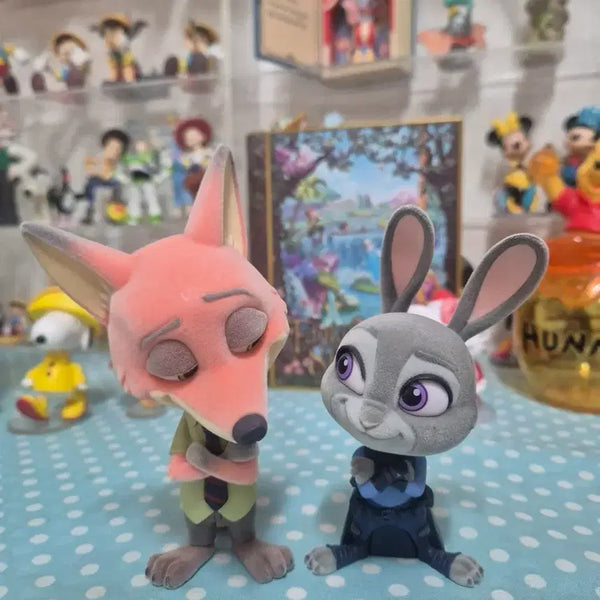 [BUNJANG] Zootopia Nick Wilde & Judy Hopps Figure Set / 주토피아 닉주디 피규어 세트
