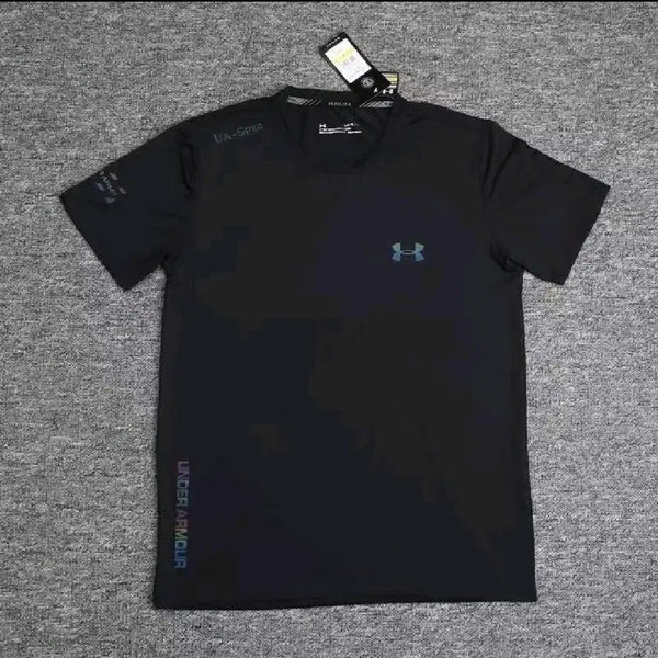 [BUNJANG] Under Armour Performance Short Sleeve T-Shirt Black L / 언더아머 기능성 반팔티 블랙 L