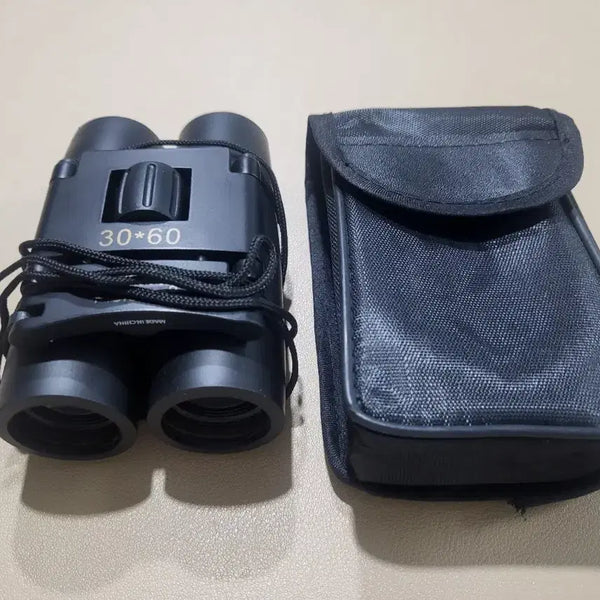 [BUNJANG] 30x60 Portable Telescope with Pouch Set / 30x60 휴대용 망원경 블랙 + 파우치 세트
