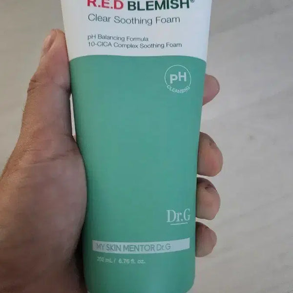 [BUNJANG] Dr.G Red Blemish Soothing Foam Cleanser / 닥터지 레드 블레미쉬 클리어 수딩 폼