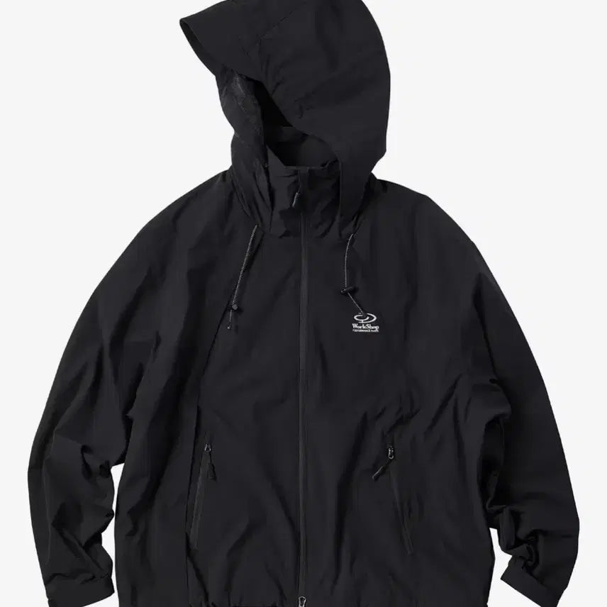[BUNJANG] Travel Wing Open Windbreaker Black / 트래블 윙 오픈 윈드 브레이커