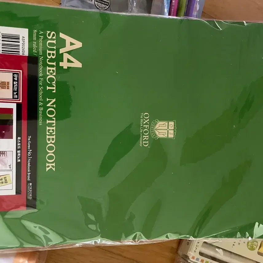 [BUNJANG] Oxford A4 Subject Notebook 24-count Bundle / 옥스포드 A4 연습장24권