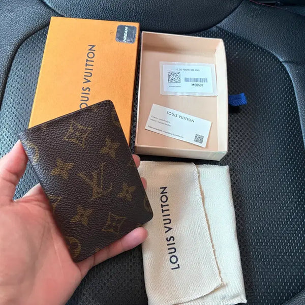[BUNJANG] Louis Vuitton Monogram Organizer Pocket Card Holder / 루이비통 오거나이저 모노그램 포켓 카드지갑